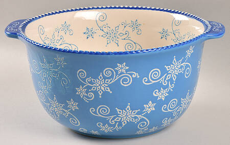 Floral Lace Winter 10" Mixing Bowl