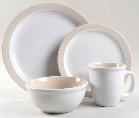 Urban Off White 4 Piece Place Setting by Thomson