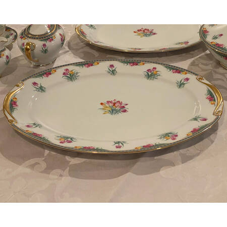 Juliet 14" Oval Serving Platter by R S Tillowitz