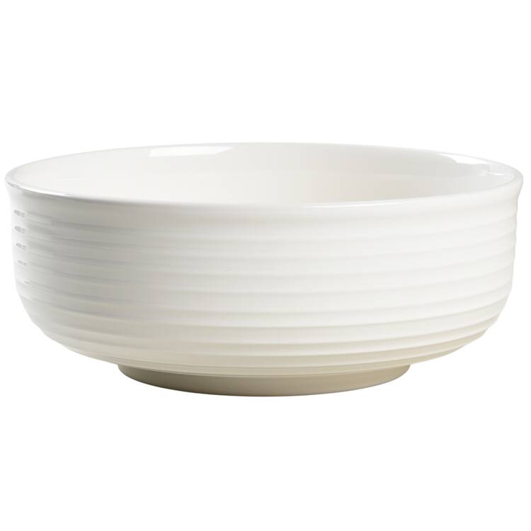 3 Piece Porcelain Bowl Set 9" Round Serving Bowl