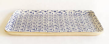 Cobalt 14" Tasting Tray