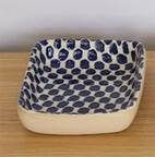 Cobalt Rectangular Dip Bowl