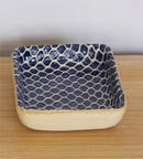 Cobalt Rectangular Dip Bowl