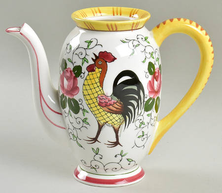 Early Provincial Mini Coffee Pot No Lid