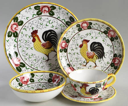 Early Provincial 5 Piece Place Setting