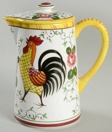 Early Provincial 32 Oz Pitcher with Lid