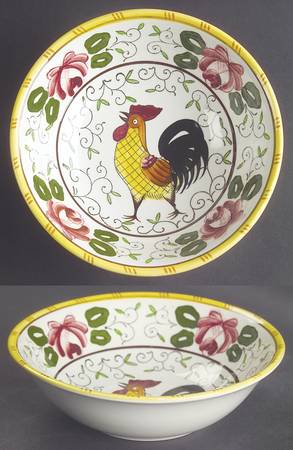 Early Provincial Soup/Cereal Bowl by Ucagco