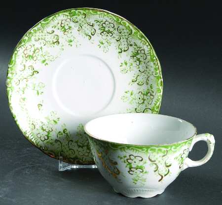 Florence Flat Cup & Saucer Set
