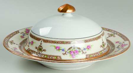 Lafayette Round Covered Butter