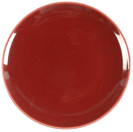 Ballerina Burgundy Salad Plate