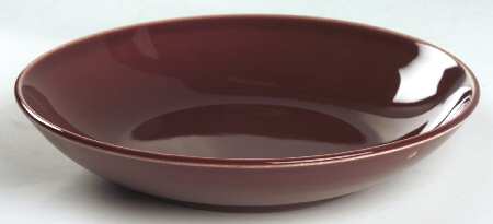 Ballerina Burgundy Coupe Soup Bowl