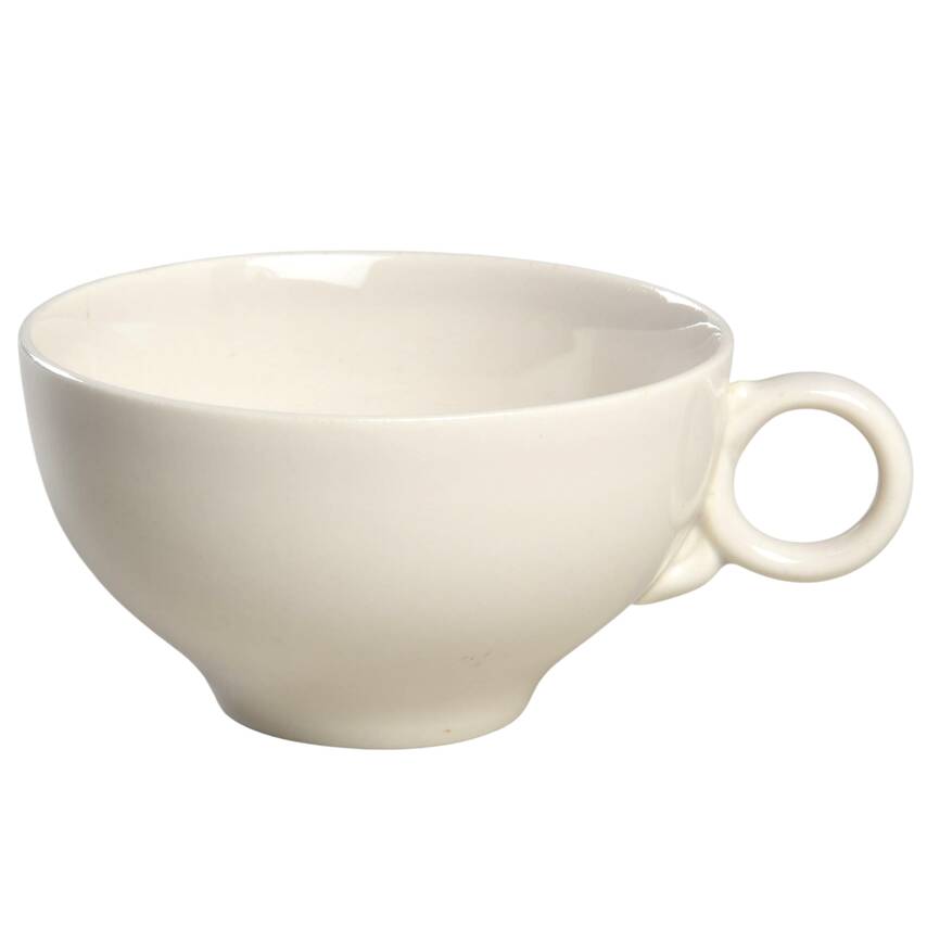 Ballerina White Flat Cup