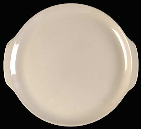 Ballerina White Handled Cake Plate