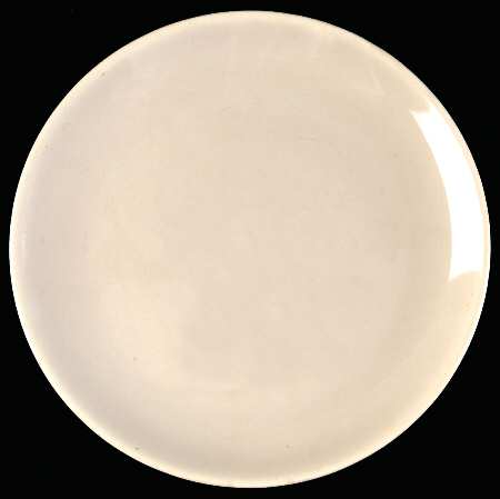 Ballerina White Bread & Butter Plate