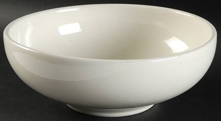 Ballerina White 9" Round Vegetable Bowl