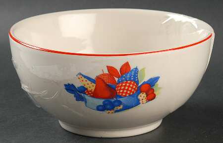 Calico Fruit 6" Mixing Bowl