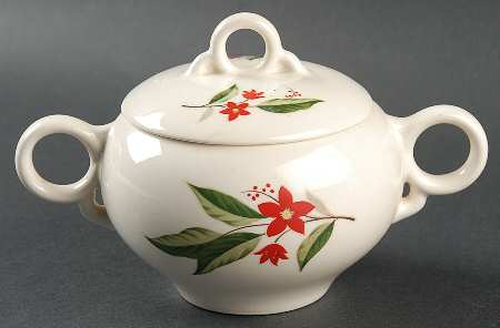 Woodvine Sugar Bowl & Lid