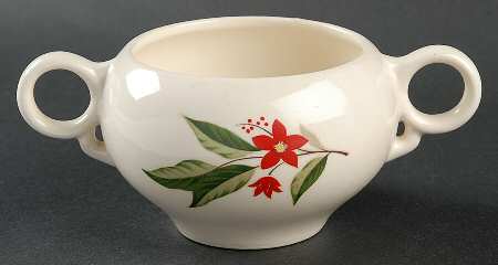 Woodvine Sugar Bowl No Lid