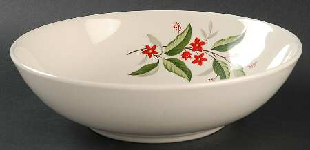 Woodvine 9" Round Vegetable Bowl