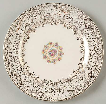 Liberty Gold Bread & Butter Plate