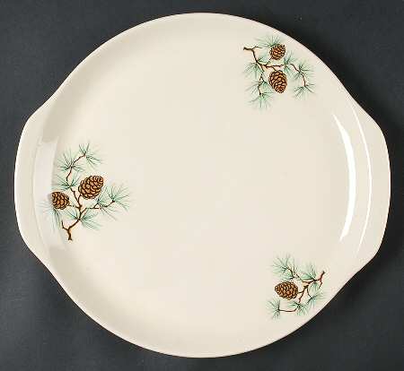Pine Cone 13" Chop Plate (Round Platter)