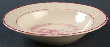 English Brambleberry Rim Fruit/Dessert (Sauce) Bowl by Ostrow