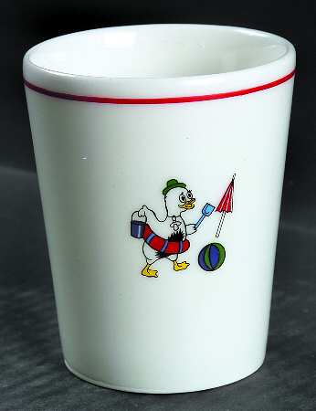 GV1 Tall China Tumbler by Gil Vargas-Segovia