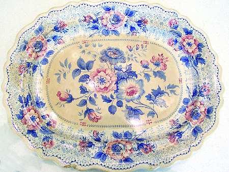 Kaleidoscope 14" Oval Serving Platter