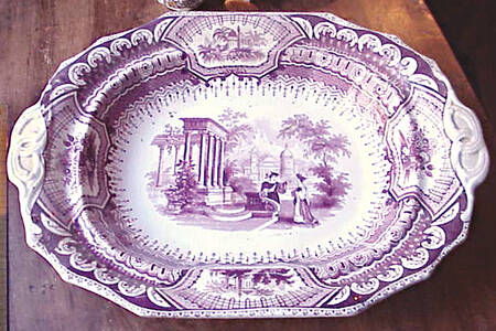 Corsica Oval Vegetable No Lid by Wood & Challinor