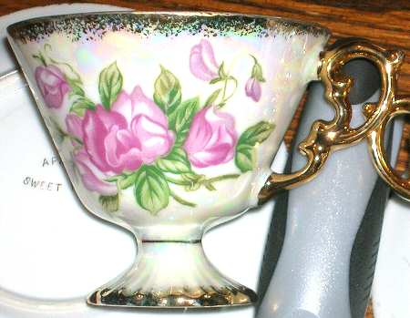 Flower of the Month Footed Cup