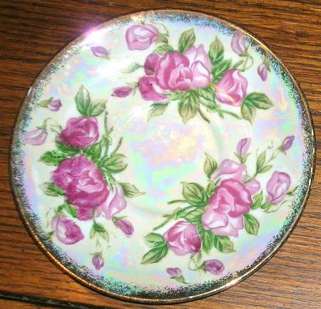Flower of the Month Saucer for Footed Cup