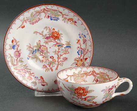 252 Flat Cup & Saucer Set