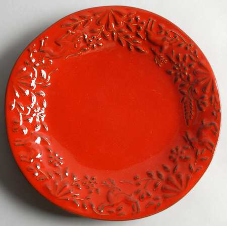UME3 Red Dinner Plate