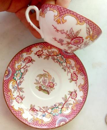 216 Flat Demitasse Cup & Saucer Set