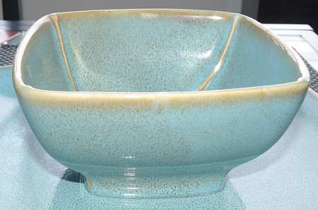 Corso Blue Square Soup/Cereal Bowl