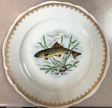 ULE1 Dinner Plate by Couleuvre Limoges