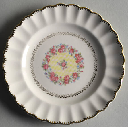 Bridal Wreath Bread & Butter Plate