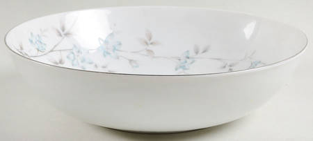Blue Meadow 9" Round Vegetable Bowl by Valmont