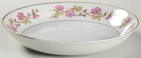 Briar Rose Coupe Soup Bowl