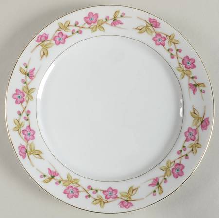 Briar Rose Luncheon Plate