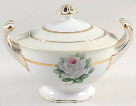 Rondo Sugar Bowl & Lid by Valmont