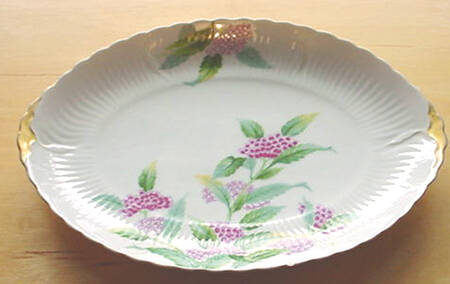 Gloria (Japan) 12" Oval Serving Platter