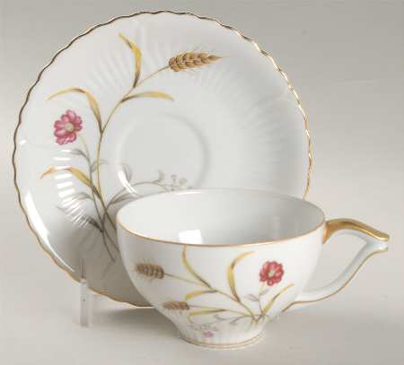 Harvest (Japan) Flat Cup & Saucer Set