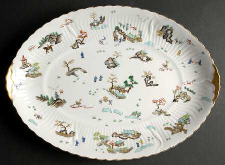 Ming 16" Oval Serving Platter