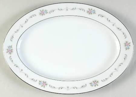 Springsong 12" Oval Serving Platter