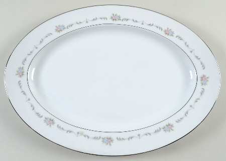 Springsong 16" Oval Serving Platter