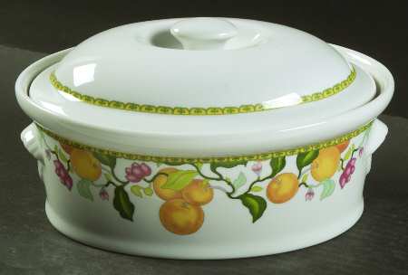 Algarve 1.5 Quart Oval Covered Casserole