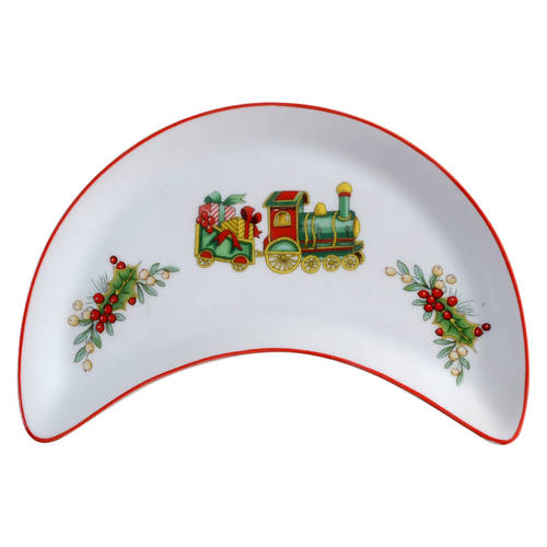 Christmas Magic Crescent Salad Plate
