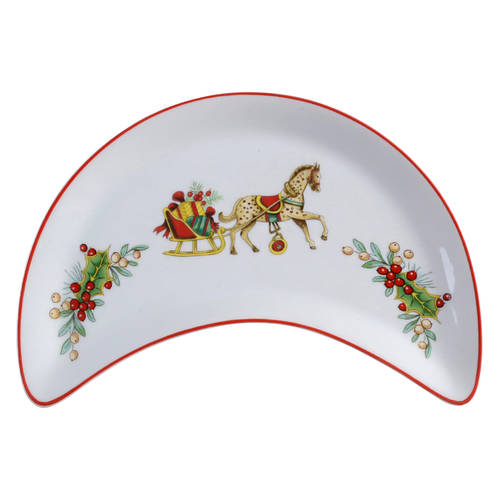 Christmas Magic Crescent Salad Plate