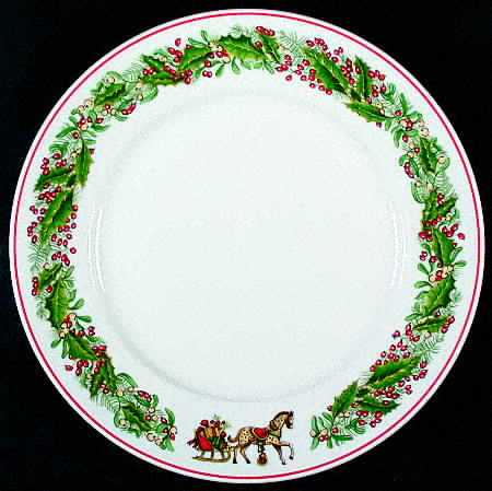 Christmas Magic Dinner Plate by Vista Alegre